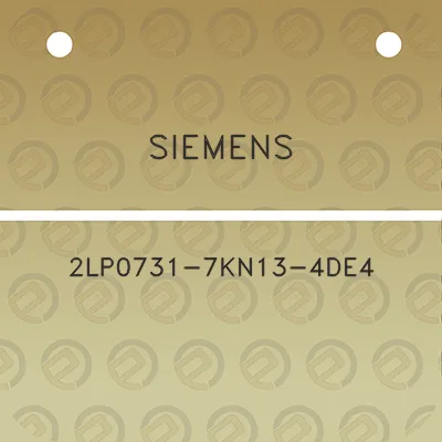 siemens-2lp0731-7kn13-4de4