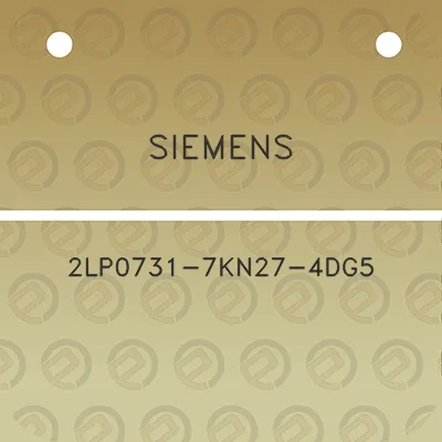 siemens-2lp0731-7kn27-4dg5