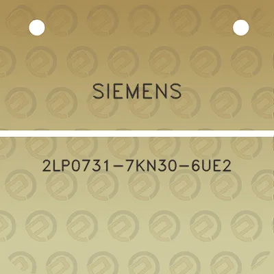 siemens-2lp0731-7kn30-6ue2