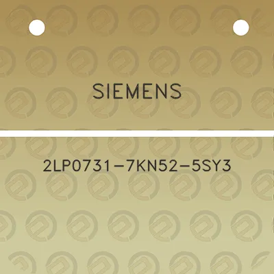 siemens-2lp0731-7kn52-5sy3