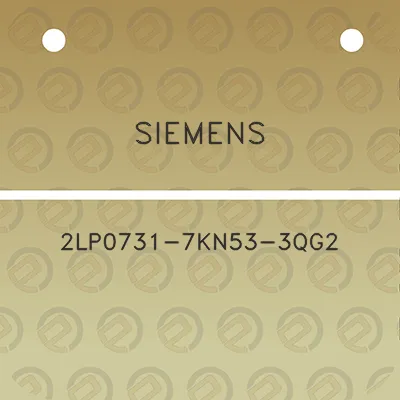 siemens-2lp0731-7kn53-3qg2