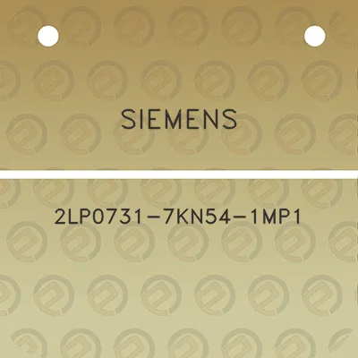 siemens-2lp0731-7kn54-1mp1