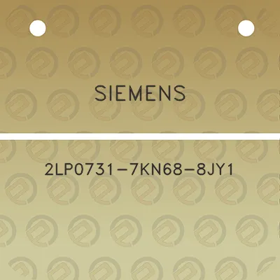 siemens-2lp0731-7kn68-8jy1