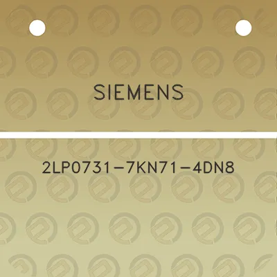 siemens-2lp0731-7kn71-4dn8