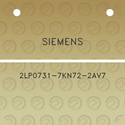 siemens-2lp0731-7kn72-2av7