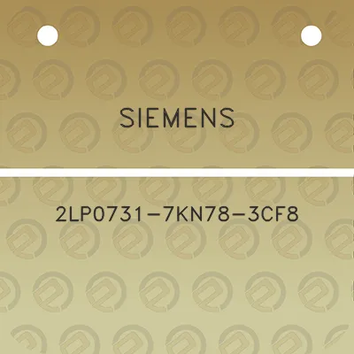 siemens-2lp0731-7kn78-3cf8