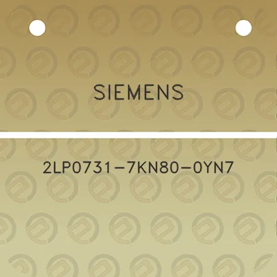 siemens-2lp0731-7kn80-0yn7