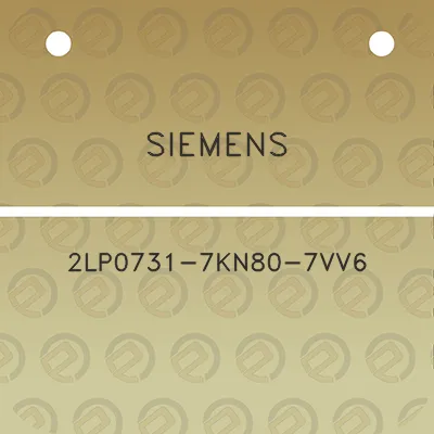 siemens-2lp0731-7kn80-7vv6