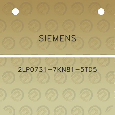 siemens-2lp0731-7kn81-5td5