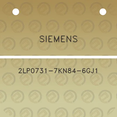 siemens-2lp0731-7kn84-6gj1