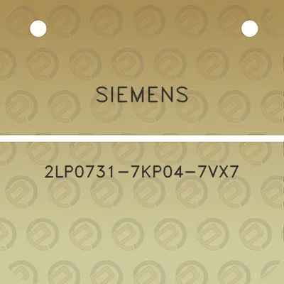 siemens-2lp0731-7kp04-7vx7