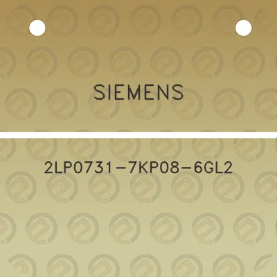 siemens-2lp0731-7kp08-6gl2