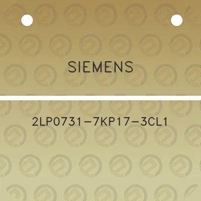 siemens-2lp0731-7kp17-3cl1