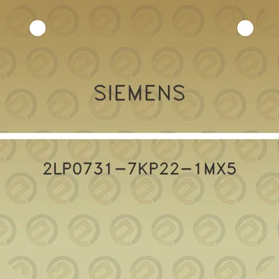 siemens-2lp0731-7kp22-1mx5