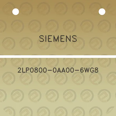 siemens-2lp0800-0aa00-6wg8