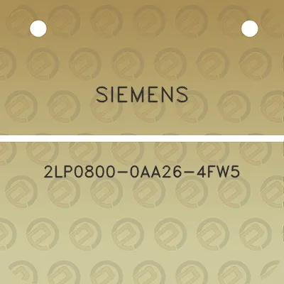 siemens-2lp0800-0aa26-4fw5