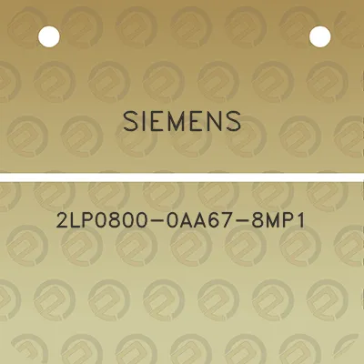 siemens-2lp0800-0aa67-8mp1