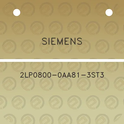 siemens-2lp0800-0aa81-3st3