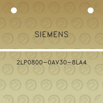 siemens-2lp0800-0av30-8la4