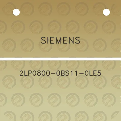 siemens-2lp0800-0bs11-0le5