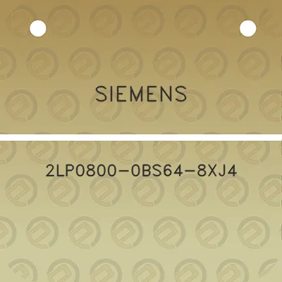 siemens-2lp0800-0bs64-8xj4