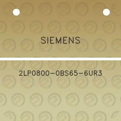 siemens-2lp0800-0bs65-6ur3