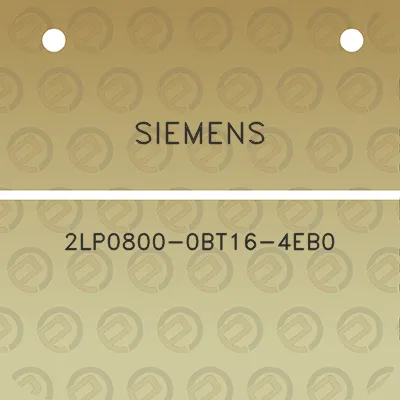 siemens-2lp0800-0bt16-4eb0