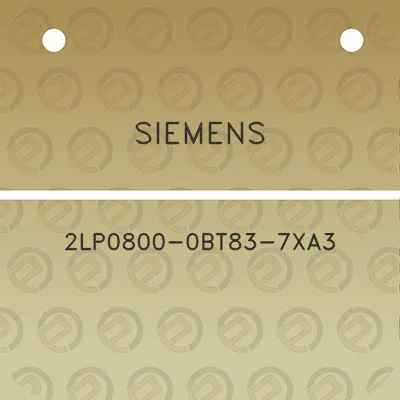 siemens-2lp0800-0bt83-7xa3