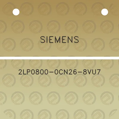 siemens-2lp0800-0cn26-8vu7