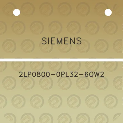 siemens-2lp0800-0pl32-6qw2