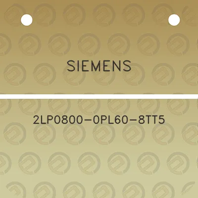 siemens-2lp0800-0pl60-8tt5