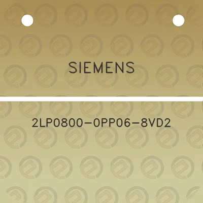 siemens-2lp0800-0pp06-8vd2