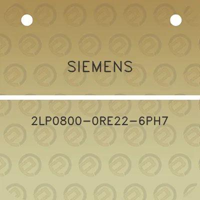 siemens-2lp0800-0re22-6ph7