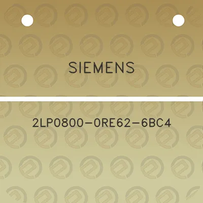 siemens-2lp0800-0re62-6bc4