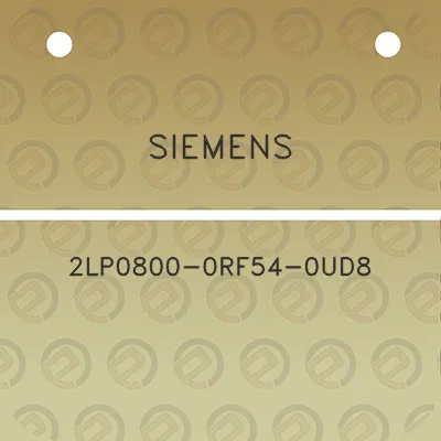 siemens-2lp0800-0rf54-0ud8