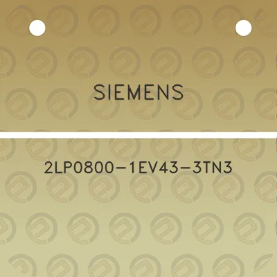 siemens-2lp0800-1ev43-3tn3