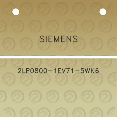 siemens-2lp0800-1ev71-5wk6