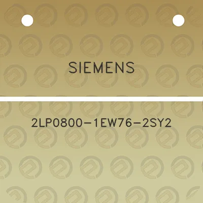 siemens-2lp0800-1ew76-2sy2