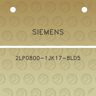 siemens-2lp0800-1jk17-8ld5