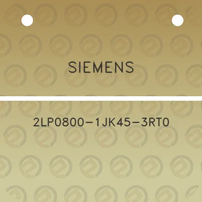 siemens-2lp0800-1jk45-3rt0