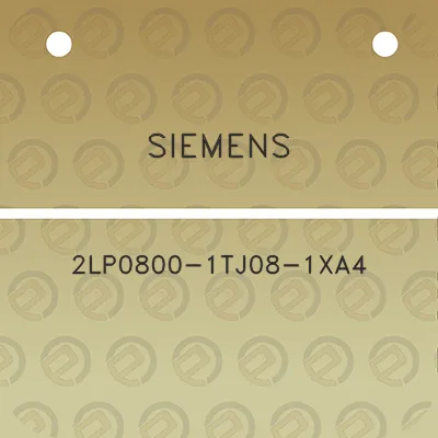 siemens-2lp0800-1tj08-1xa4