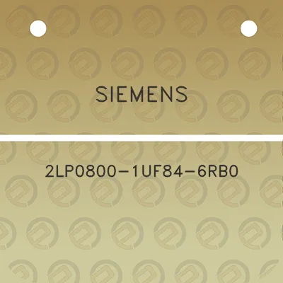 siemens-2lp0800-1uf84-6rb0