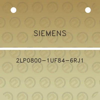 siemens-2lp0800-1uf84-6rj1