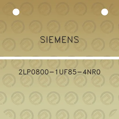 siemens-2lp0800-1uf85-4nr0