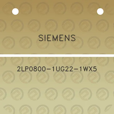 siemens-2lp0800-1ug22-1wx5