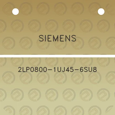 siemens-2lp0800-1uj45-6su8