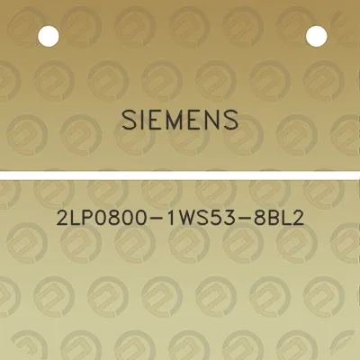 siemens-2lp0800-1ws53-8bl2