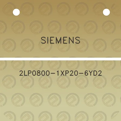 siemens-2lp0800-1xp20-6yd2