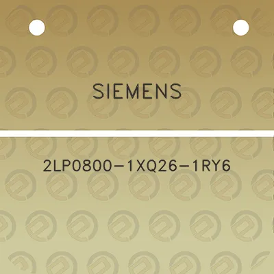 siemens-2lp0800-1xq26-1ry6