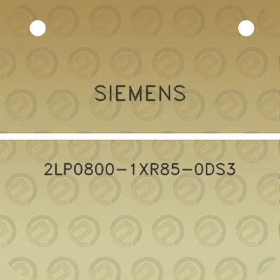 siemens-2lp0800-1xr85-0ds3